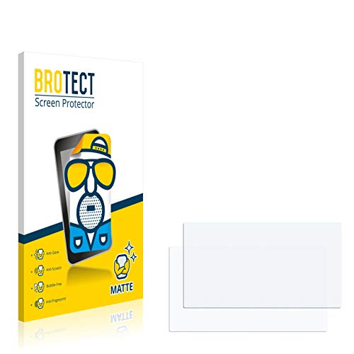 brotect Pellicola Protettiva Opaca Compatibile con Mercedes-Benz Comand APS 2.5 Pellicola Protettiva Anti-Riflesso (2 Pezzi)