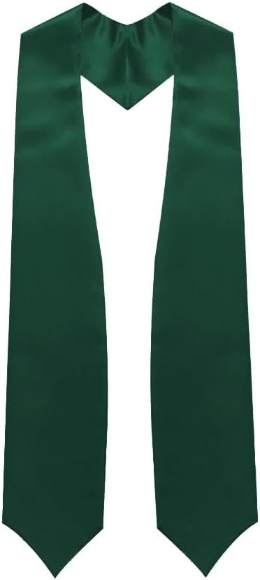 Premium Choir Traditional Stole - Solid Color - Satin - Unisex