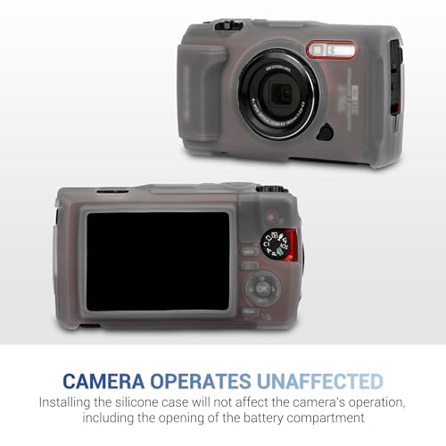 Funda de silicona para cámara Olympus Tough TG-7 miniatura 6
