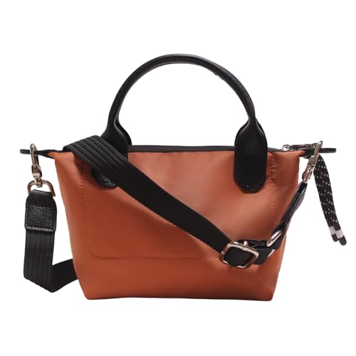 Image of Designer Mini Tote Bag for Women - Lightweight Crossbody Purse with Adjustable Dual Straps (2-Way Carry)
