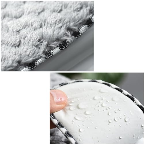 Waschbare Toilet Seat Cover, WC Sitzbezüge Toilettensitzabdeckung, Elektrostatische Absorption Warmes Plüsch WC Sitzkissen