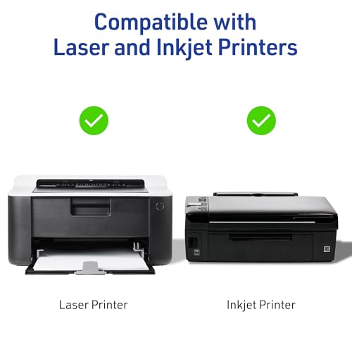 Avery Shipping Labels for Laser and Inkjet Printers, White, 2 x 4 Inches, Pack of 100 (18163) image 4