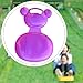 kowaku Winter Snow Sled Sledge Gift Slider Smooth Rides Toboggan Sledding Grass Sleigh Board for Lawn Kids Adults Birthday Festival, Violet
