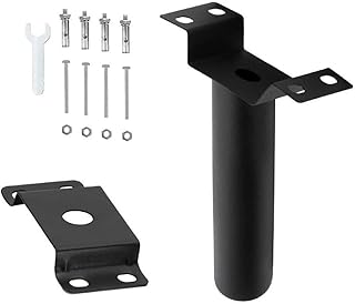 Solar Lighting Mounting Bracket Extension Poles Kits For Solar Street Light Lights Fixture Antennas Adaptor Outdoor Arm Outdoor Lighting Bracket Wall Mounted Fixture Barn Light Arm Post Tree Adaptor