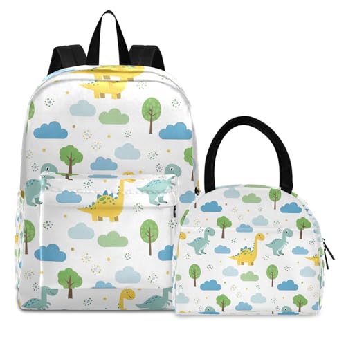 Sac de camping imperméable enfant dinosaure pour la rentrée
