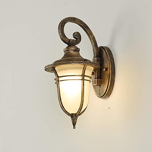 Lampe murale simple de plein air étanche E27 pour cour et balcon - 2