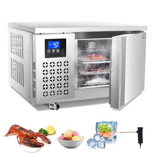 VEVOR 32L Blast Freezer - Countertop, Stainless Steel