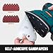 DOVAMAN DLS03A Detail Sander, 130W Palm Sander Tool, Dust Collection System, 12PCS Sandpaper, 12000RPM Compact Hand Sander for Wood Steel Surfaces