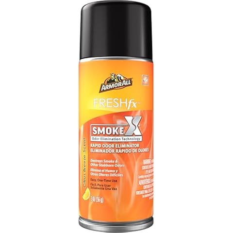 Armor All Fresh FX Smoke X Car Odor Eliminator Spray Cover