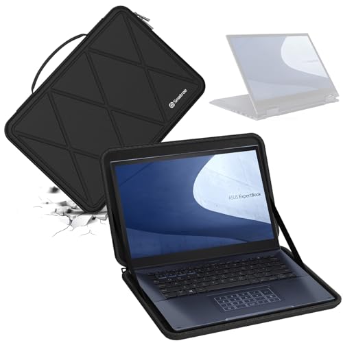Image of Smatree Hard EVA Protective Sleeve Case Compatible for 14 inch ASUS ExpertBook B7 Flip (B7402F) Laptop, for ASUS Chromebook Vibe CX34 Flip (CX3401) Laptop Notebook Bag (X8264)