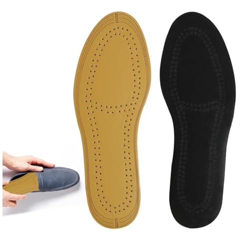 LANAFAY Ultra Thin Leather Insoles for Comfort Cover