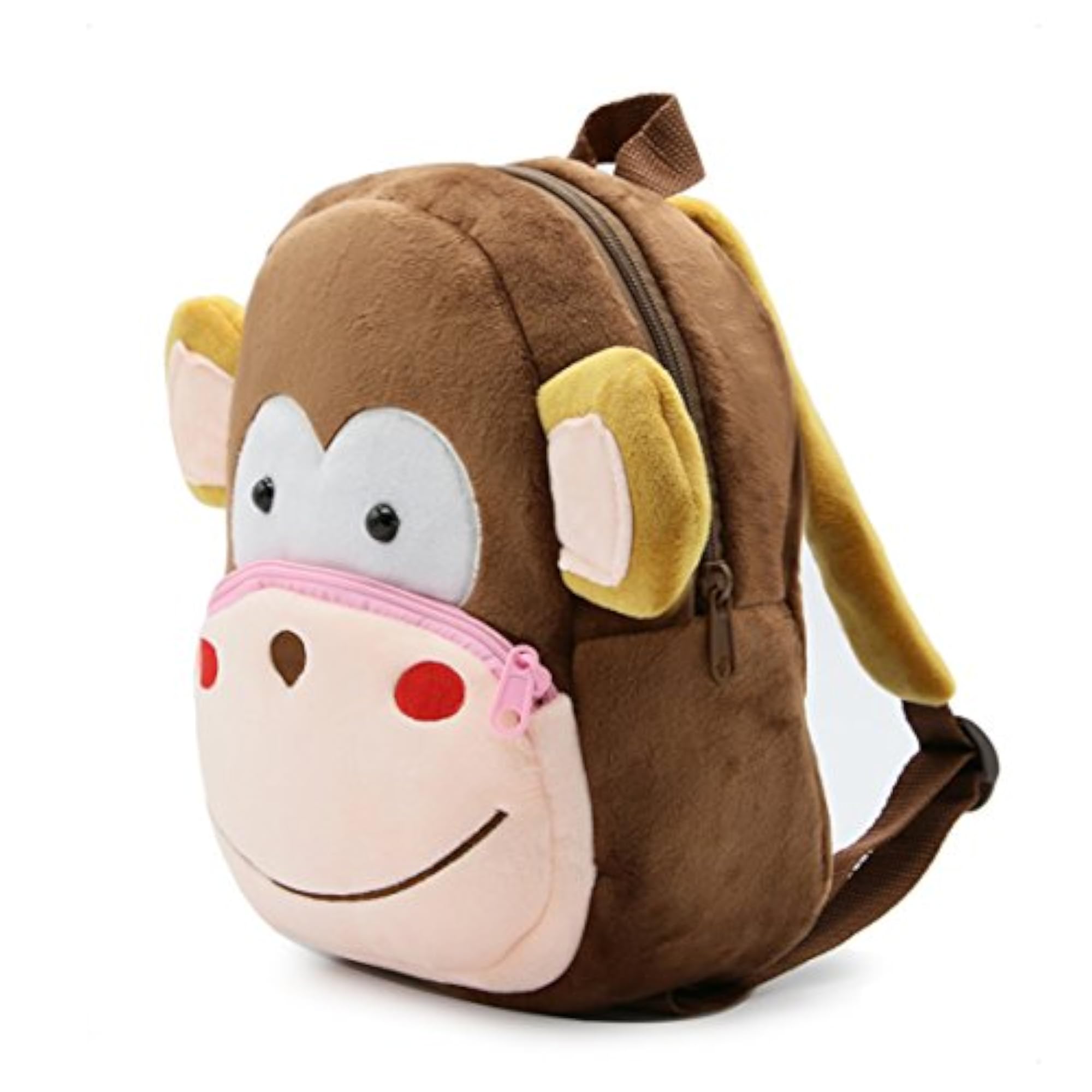 Toddler Preschool Plush Animal Cartoon Backpack, Travel Bag