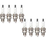 2-8PCS Torch E5T Chainsaw Lawn Mowers Spark Plug Garden Lawnmower Spark Plug Engine Accessories(8 pi