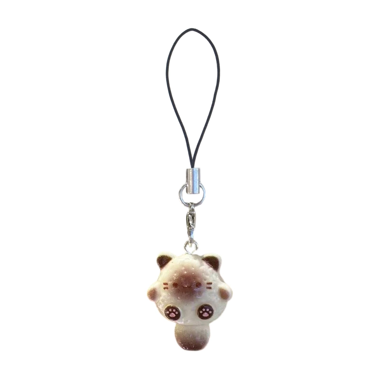 Fitooles Delightful Siamese Cat Phone Pendant Stylish Cartoon Mobile Ornament Unique Phone Hanging Charm For Everyday Use Party Favor Charm