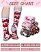 Chuarry 6 Pairs Funny Equestrian Socks for Women Knee High Horse Riding Western Boot Socks for Derby Lover Gifts Party Favors(Classic Color)