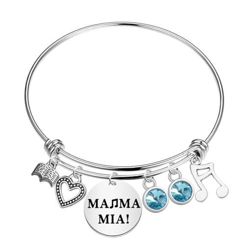 Bracelet musical Mamma pour exprimer votre passion du théâtre de Broadway