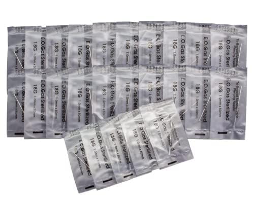 18G Body Piercing Tools Stainless Steel Hollow Sterilize Tattoo Needle Body Piercing 20pcs-picture-31