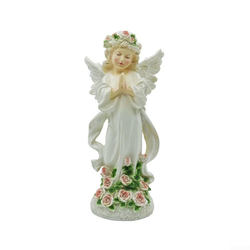 Statua per solare da per giardino in Resina Impermeabile IP44