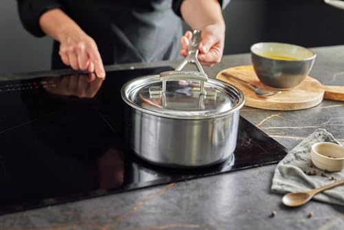 Image of Demeyere Industry 5-Ply 2-qt Stainless Steel Saucepan