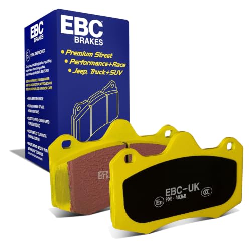 Image of EBC Brakes Yellowstuff 4000 Series Street DP4036R to Fit HOLDEN HSV (AUSTRALIA AND NEW ZEALAND),NOBLE,ALCON,AP RACING,LOTUS,TVR,MORGAN,HOLDEN (AUSTRALIA AND NEW ZEALAND),SEAT,RENAULT,SPYKER