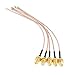 Produktbild Akozon WiFi Pigtail 5 Stücke SMA-buchse zu u.FL/IPX/IPEX Rf-antenne Coax Koaxialkabel Stecker 15 cm Antennenmodifikation für Verschiedene drahtlose Module/drahtlose Router/drahtlose Netzwerkkarten