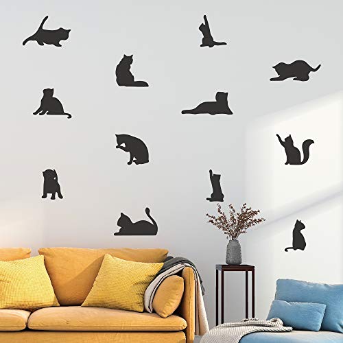 Vinilos Decorativos GULIGULI para Pared con Gatos miniatura 4