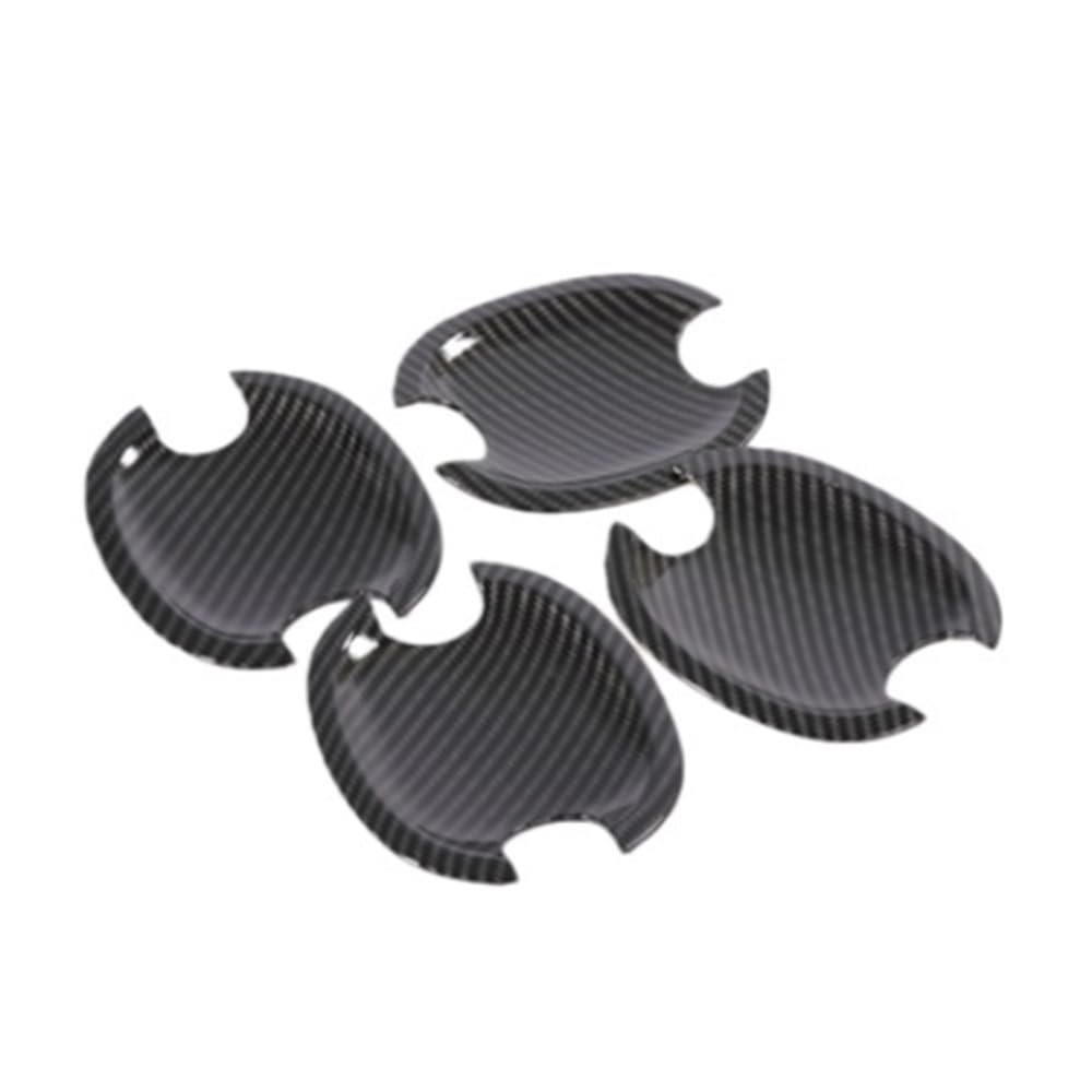 HIIAW Car Door Handle Cover Trim for Jetta for MK5 for Golf for Plus for for GTI 2006-2010 Car Door Handle Cover Cup Bowl Trim Styling Accessories
