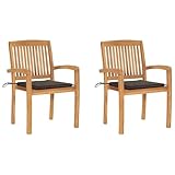 Le bois de teck utilisé présente une résistance naturelle aux intempéries, assurant une durabilité supérieure pour un usage en extérieur par rapport à d'autres essences de bois.