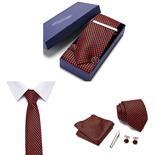 Set corbata para hombre en caja elegante
