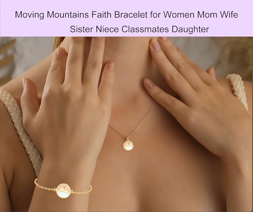 Confirmation First Communion Christian Baptism Gifts for Women Mustard Seed Bracelet Move Mountain Faith Pendant Chain Jewelry4