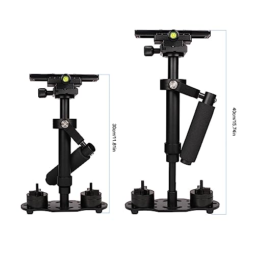 Image of Video Camera Stabilizer, SLR Handheld Camera Anti Shake Stabilizer with Height Adjustable Balance Bar, Quick Balancing 3 Axis Shock Absorption for DSLR Camcorder