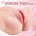 2in1 Portable Soft Silica Gel Sx Materia Sucking Games Handheld Pocket Pussies Tools for Men Cheap Help Men with Underwear D924 (Flesh 3)