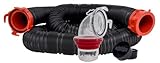 Valterra Black 15 Ft Kit D04-0250 Dominator Sewer Hose Kit-15'