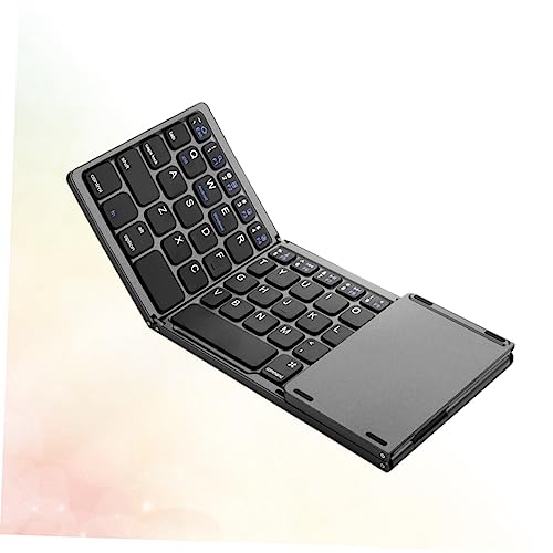 Teclado plegable Lurrose con panel táctil para tablet y portátil 7