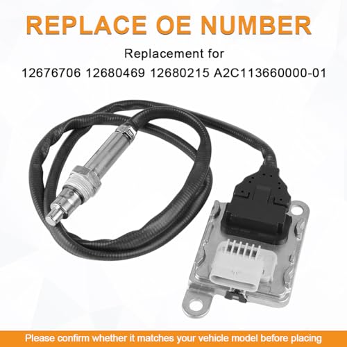Sensor de NOx downstream compatible Chevrolet Silverado 6.6L Diesel 2017-2019 miniatura 3