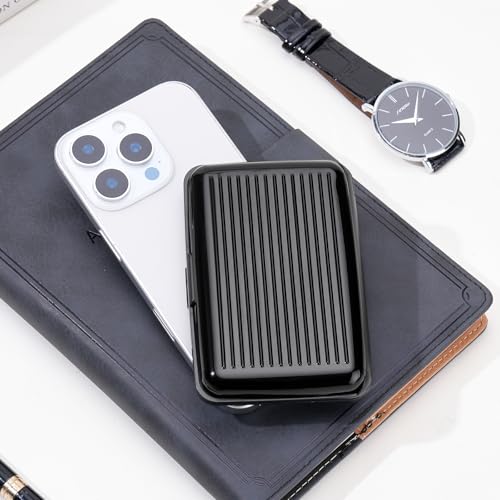 Image of Women Credit Cards Holder,RFID Blocking Protection Aluminum Metal Wallet for Men Women Business Card Holder