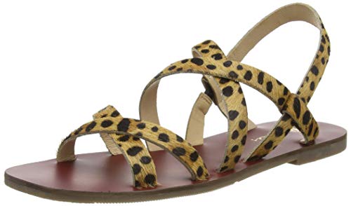 Joules Roselle Luxe, Sandalia Mujer, Ocelot, 37 EU