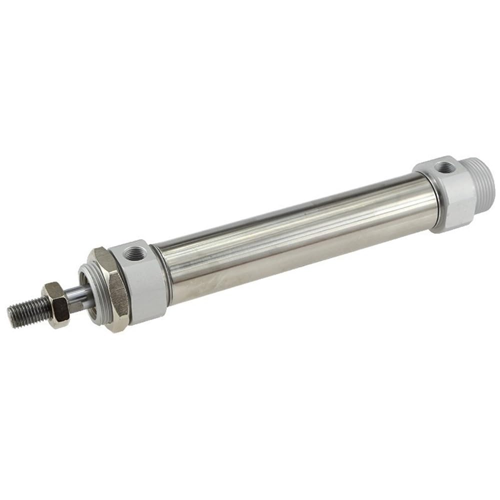 Cilindro de pistón con detector magnético, cilindro de doble efecto, acero inoxidable CDM2B25-75 CDM2B25-100 CDM2B32-150(200MM*40MM)
