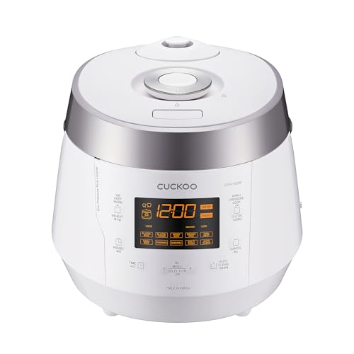 CUCKOO 10-Cup High Pressure Rice Cooker with Voice