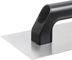 Desempenadeira de Aço Lisa Cabo Plástico 12 cm x 25,6 cm Cortag 60962