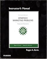 Strategic Marketing Problems Cases and Comments Instructor's Manual, 13th Ed. 0132747278 Book Cover