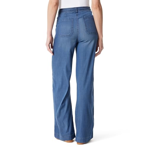 Gloria Vanderbilt Women's Soft Drape Drawstring Pull on Wide Leg Pant Standard3