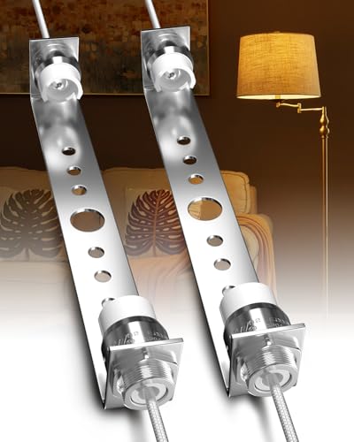 BrightArk R7S Supporto per lampada R7S 78 mm, 78mm Presa universale di adattamento R7S, Attacco lampada per lampadina R7s LED Alogene, con filo da 20 cm, AC85-265V