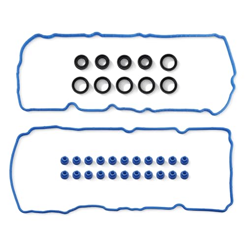 Image of Valve Cover Gasket Set VS50814R for Ford Edge Explorer F-150 Flex Mustang Transit 150 /250 /350 Taurus, for Lincoln Continental MKS /MKZ, 11-20, for Mobility Ventures MV-1 15-17