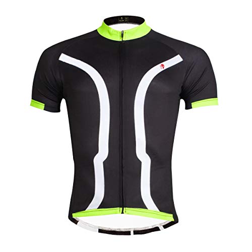 N/A KUOLOUKEJI Cycling Suits for Men and Women Spring and Summer Riding Suits Jersey Long Sleeves (Color : Short top, Size : XL)