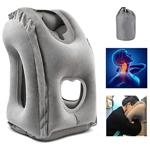 HOMURY Almohada de Viaje Inflable Cover