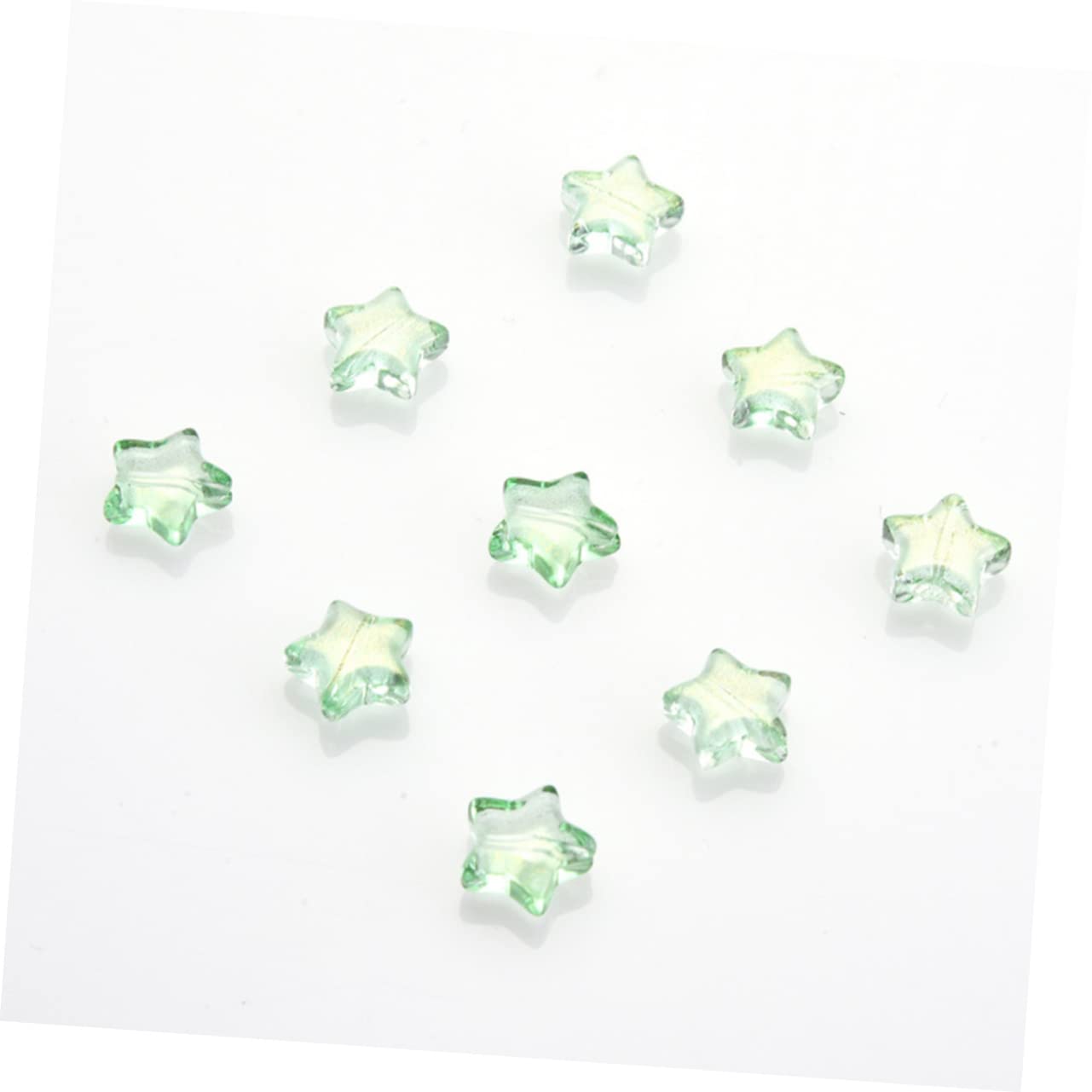 SHINEOFI 500piezas Cuentas De Pendientes Accesorios Para Joyería Diy Cuentas De Cristal De Diseño De Para Pulseras y Collares
