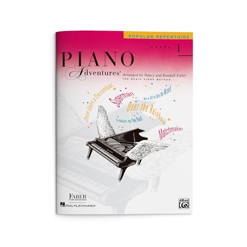 Piano Adventures: Popular Repertoire - Level 1 | Piano Sheet Music Collection for Students | Early Elementary Piano Songbook with Movie and Show Themes | Faber Piano Method Book