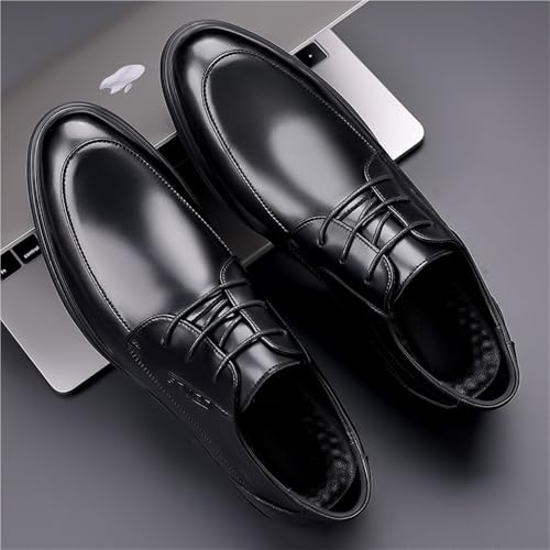 Men's Wedding Oxford Shoes Korean Style Groom Dress Shoes Business Casual British Style Leather Shoes2