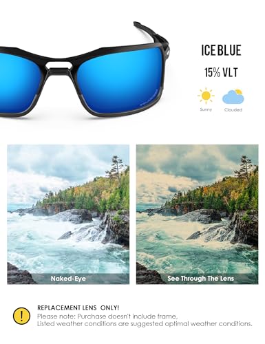 Image of BLAZERBUCK Polarized Replacement Lenses for Oakley Triggerman Sunglass OO9266